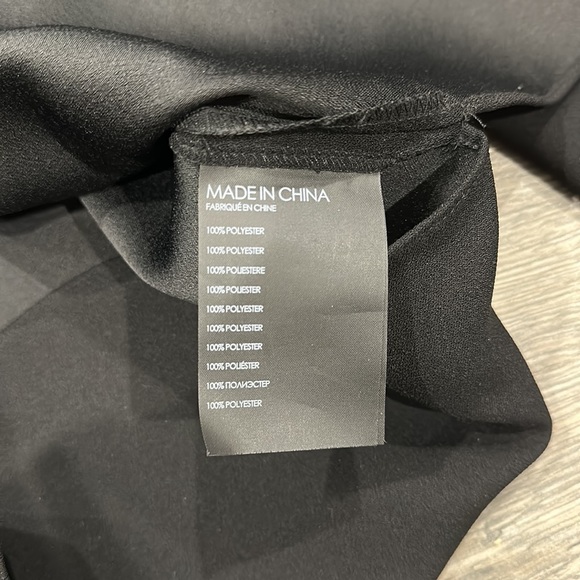 • Club Monaco • Sophiya Off The Shoulder Blouse Top Black 6 Women’s - Picture 6 of 6